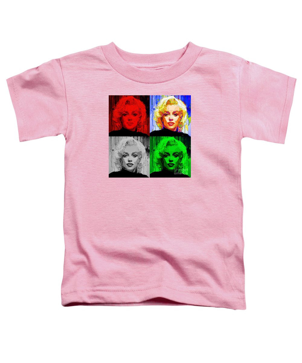 Toddler T-Shirt - Marilyn Monroe - Quad. Pop Art