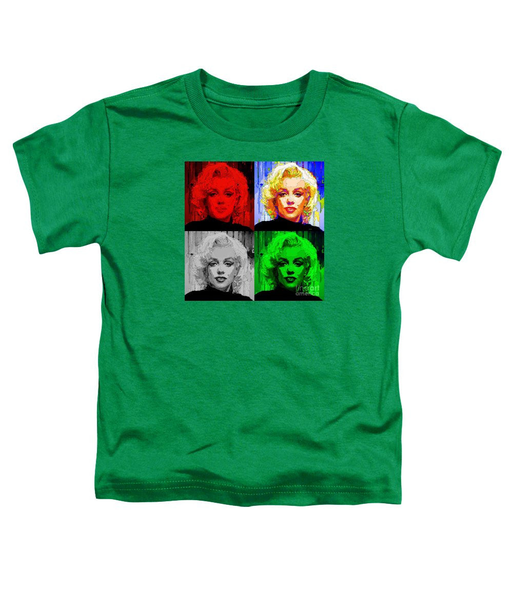 Toddler T-Shirt - Marilyn Monroe - Quad. Pop Art