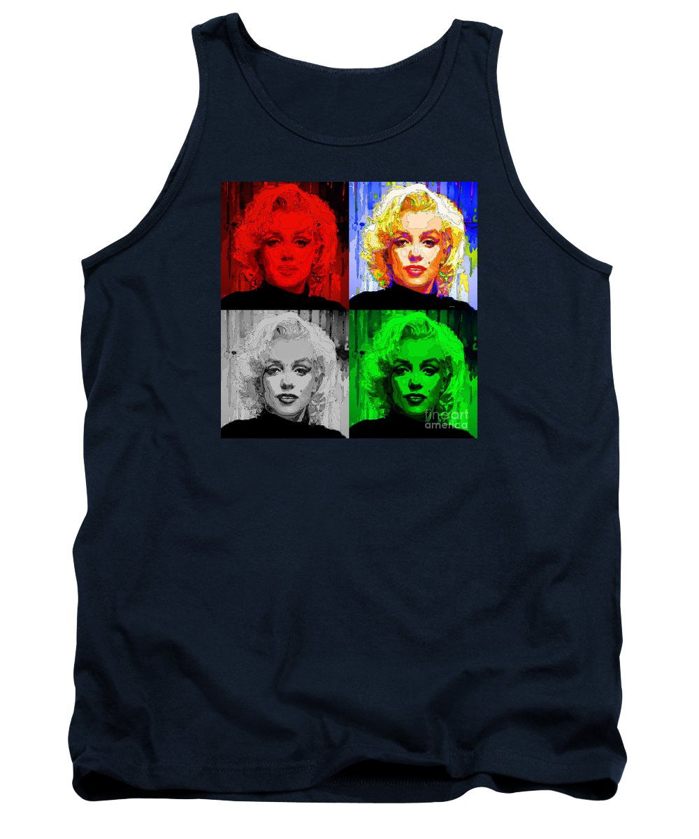 Tank Top - Marilyn Monroe - Quad. Pop Art