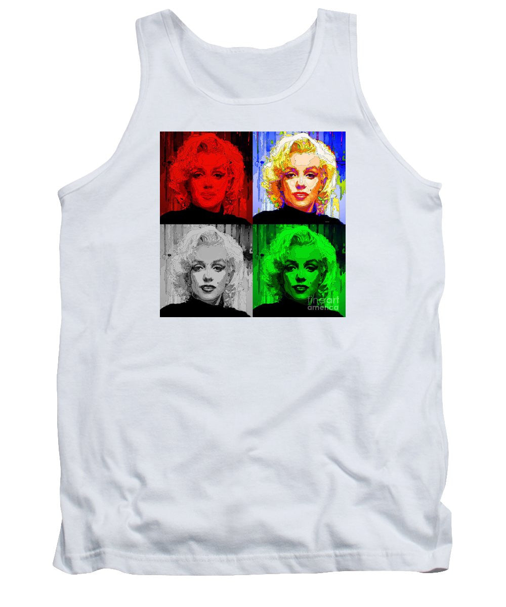 Tank Top - Marilyn Monroe - Quad. Pop Art