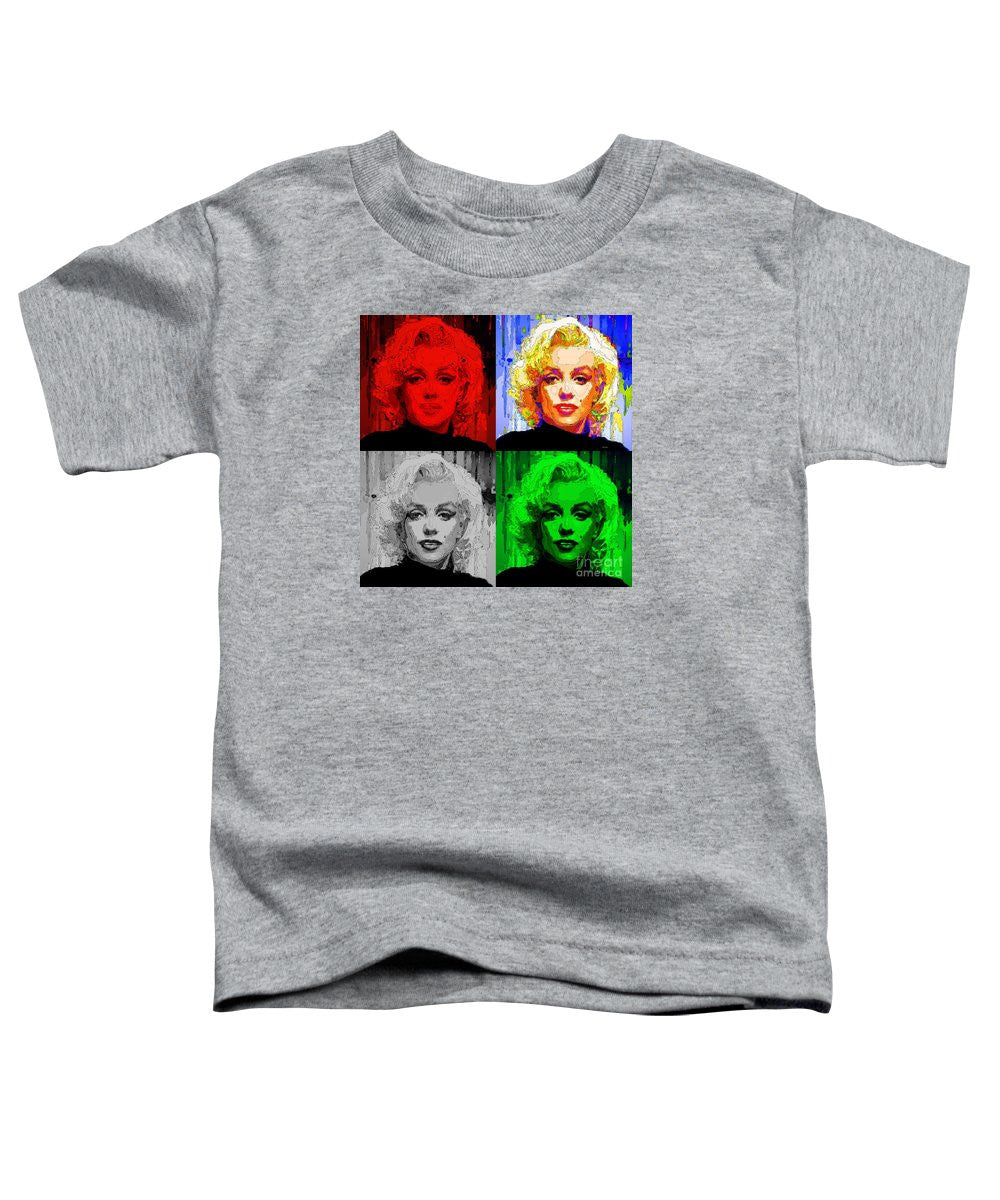 Toddler T-Shirt - Marilyn Monroe - Quad. Pop Art