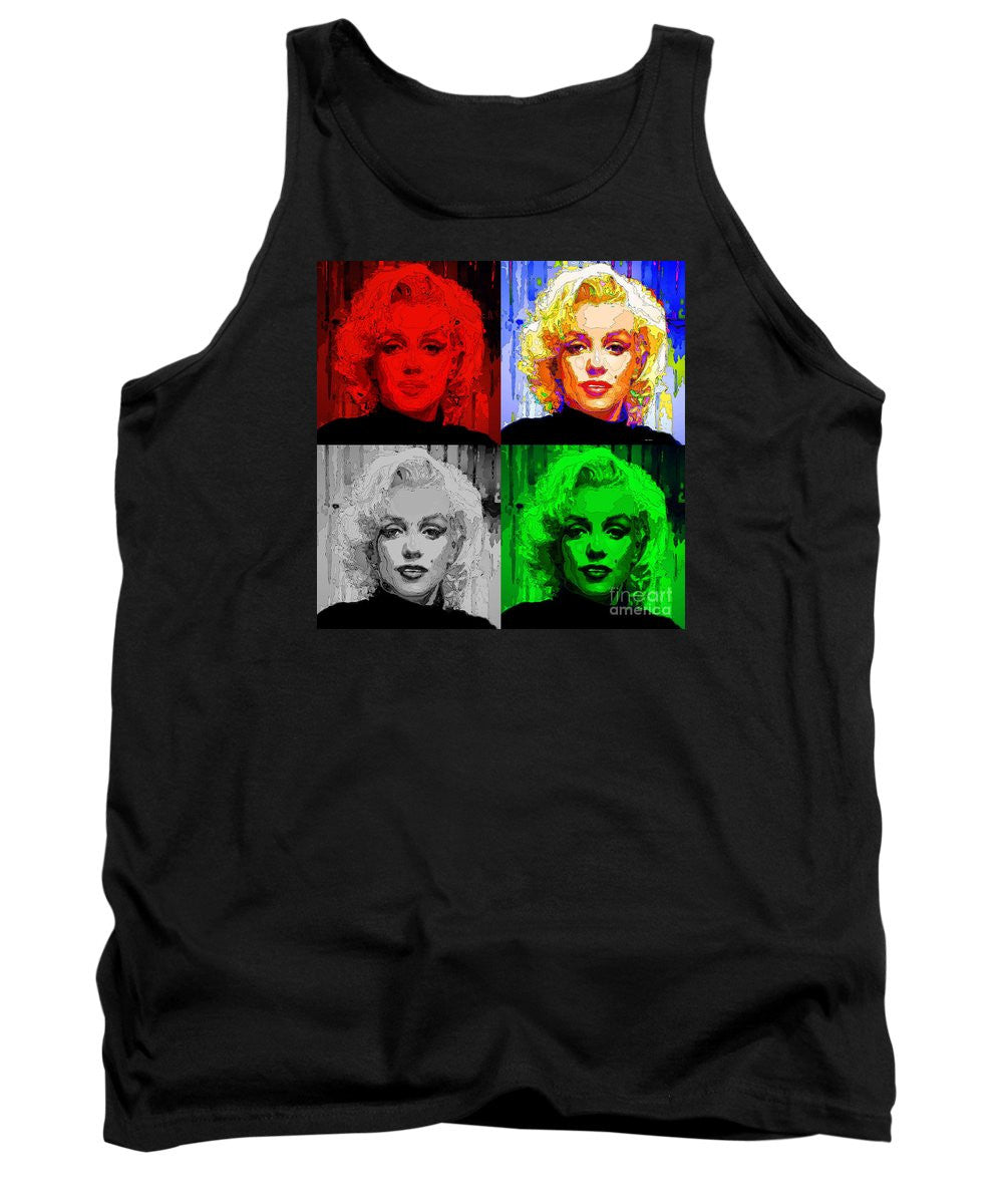 Tank Top - Marilyn Monroe - Quad. Pop Art