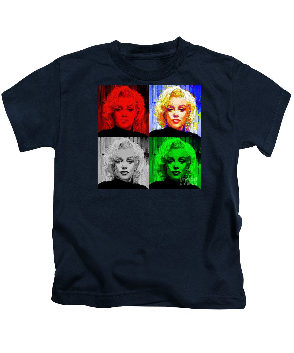 T-shirt pour enfant - Marilyn Monroe - Quad. Pop Art