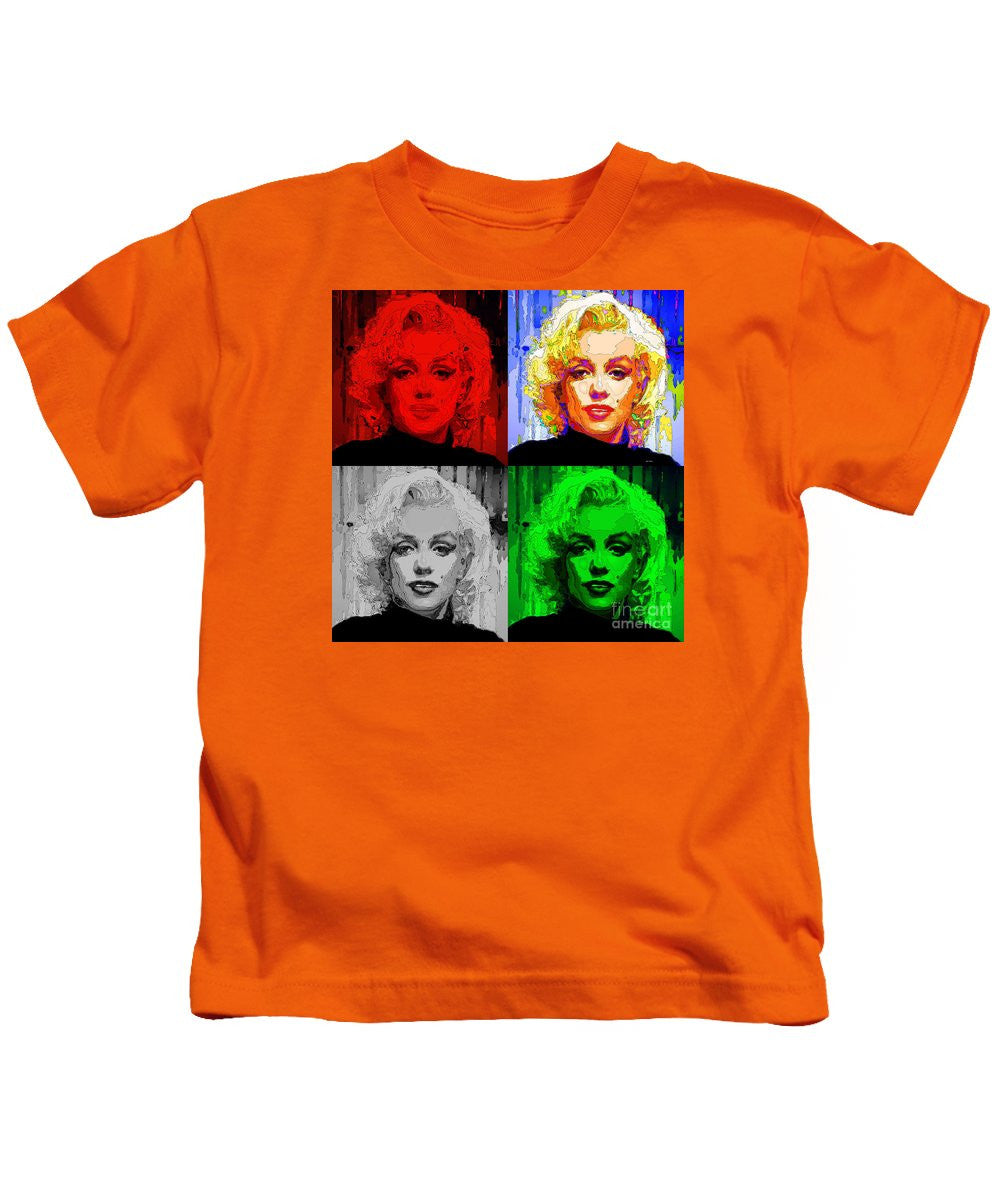 T-shirt pour enfant - Marilyn Monroe - Quad. Pop Art