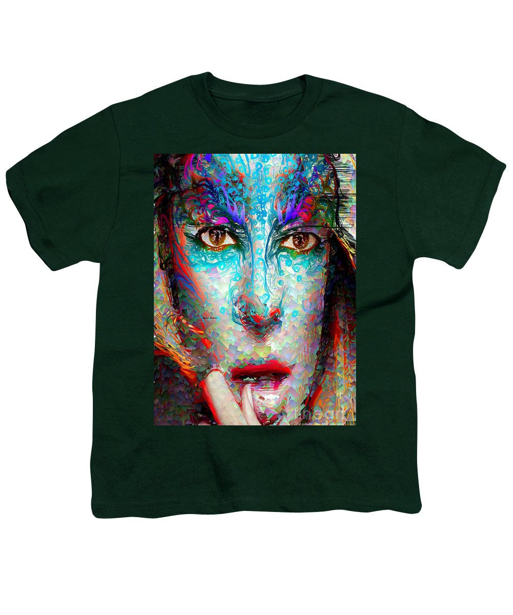 Youth T-Shirt - Masquerade In Blue