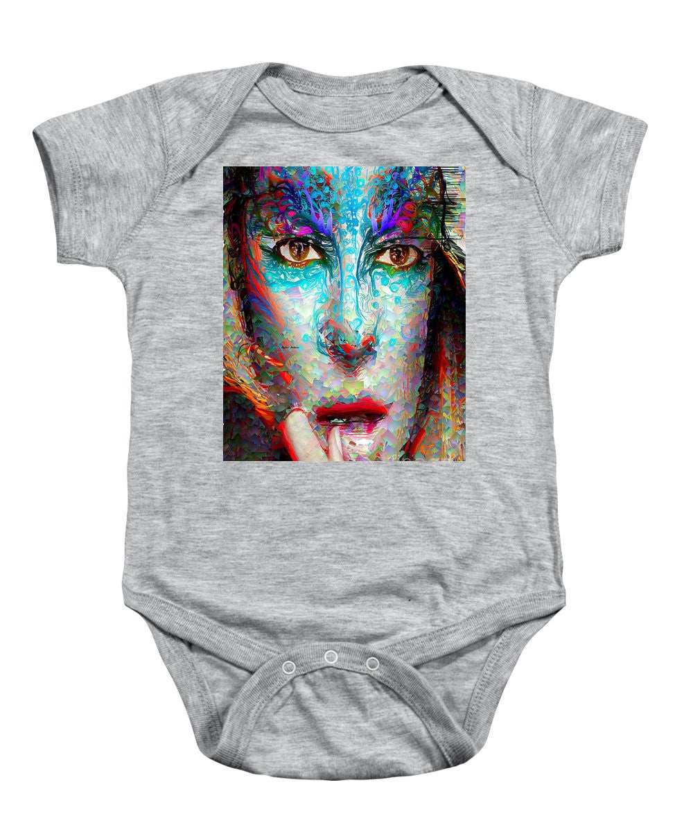 Baby Onesie - Masquerade In Blue