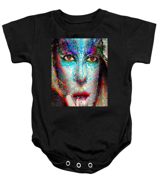 Baby Onesie - Masquerade In Blue