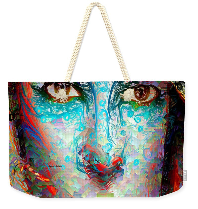 Weekender Tote Bag - Masquerade In Blue