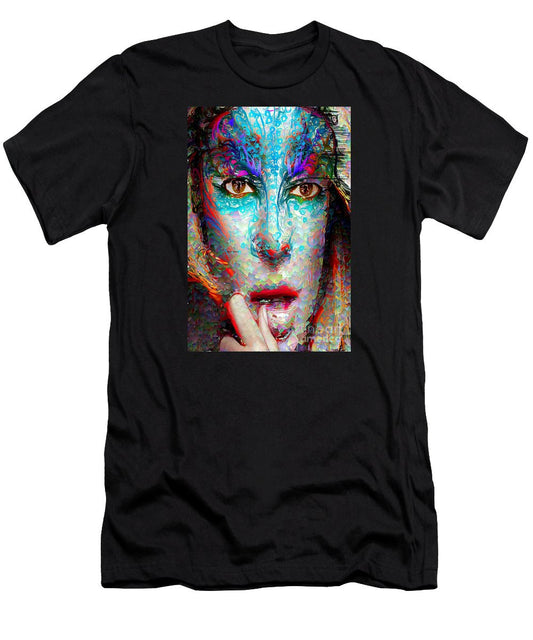 Men's T-Shirt (Slim Fit) - Masquerade In Blue