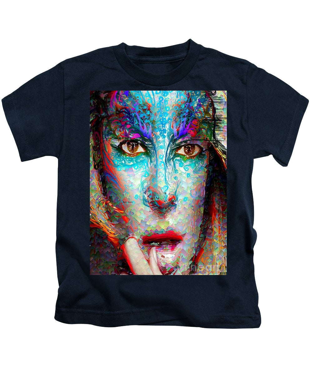 Kids T-Shirt - Masquerade In Blue