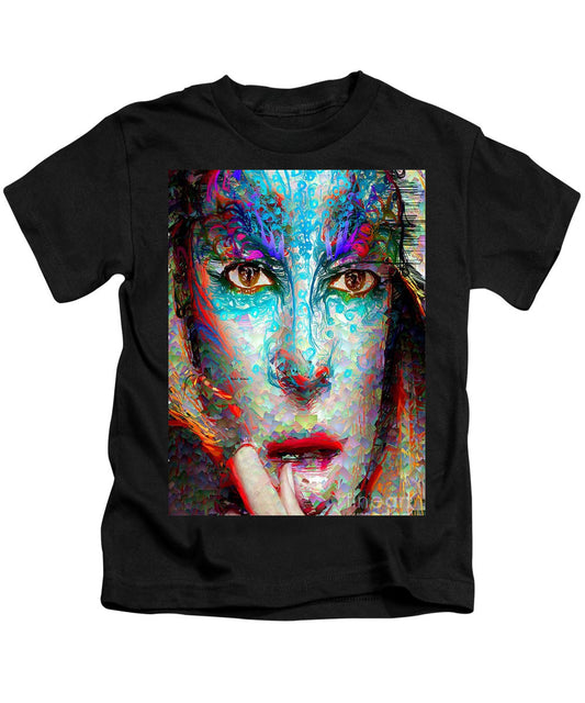 T-shirt pour enfant - Mascarade en bleu