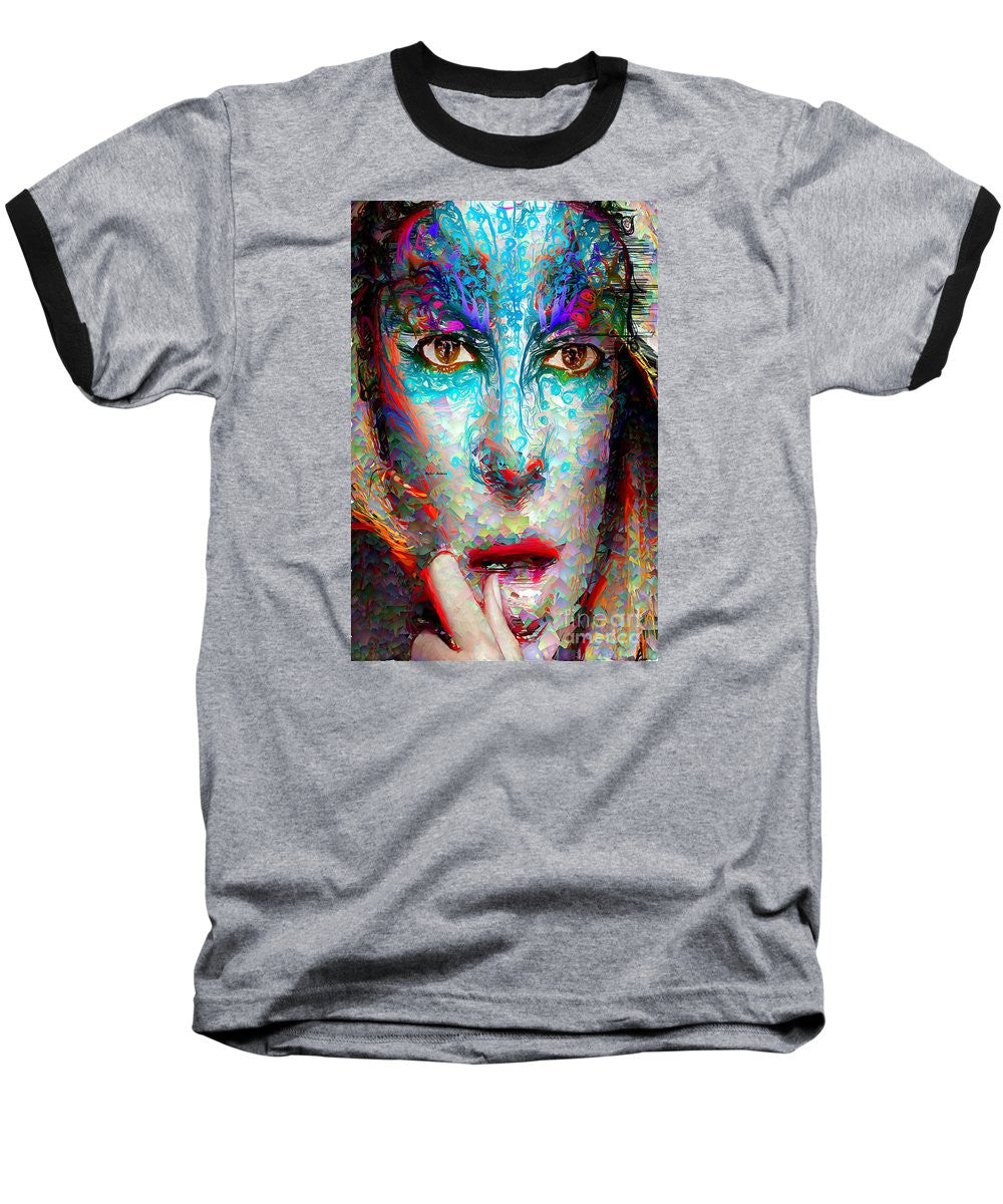 Baseball T-Shirt - Masquerade In Blue