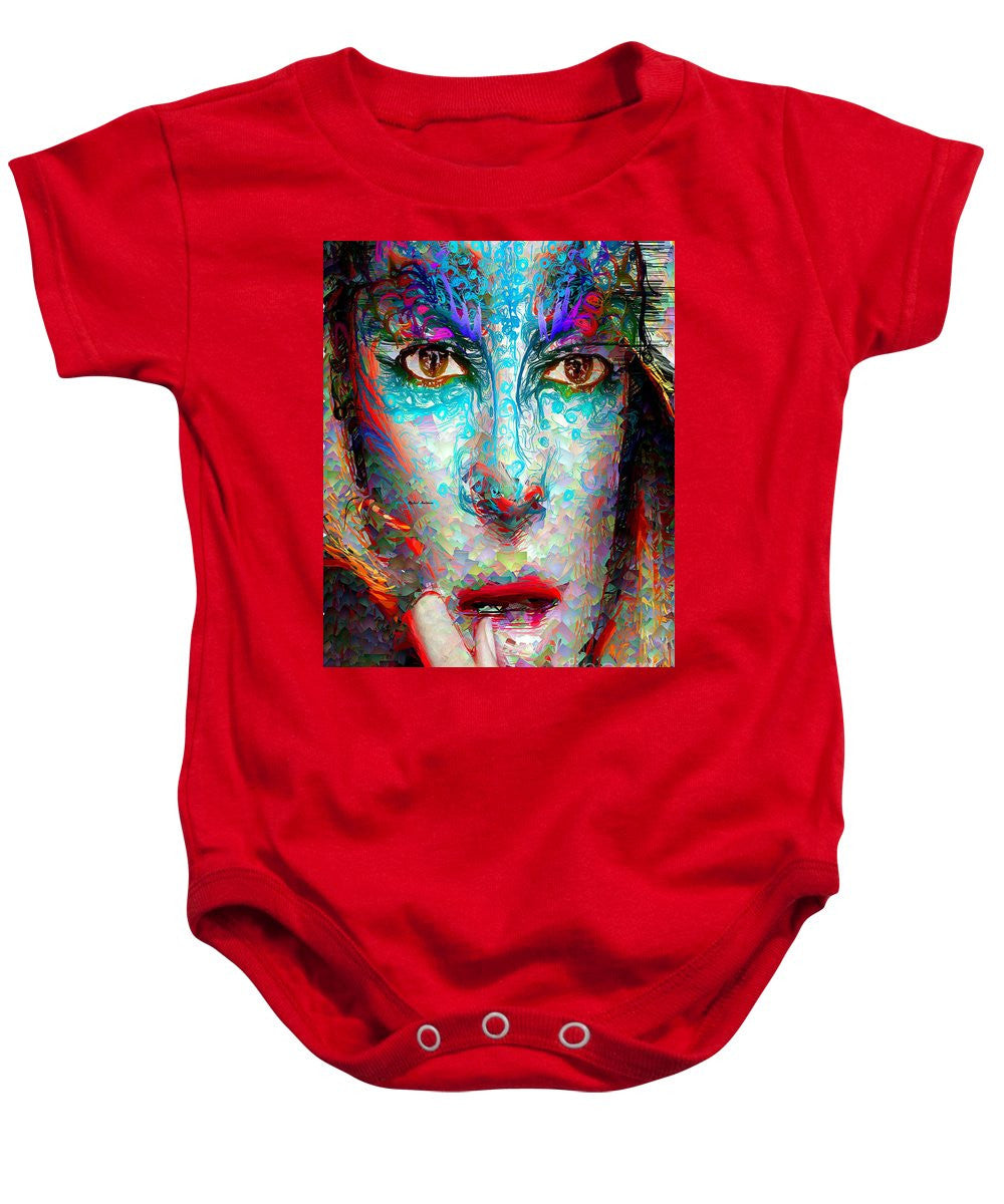 Baby Onesie - Masquerade In Blue