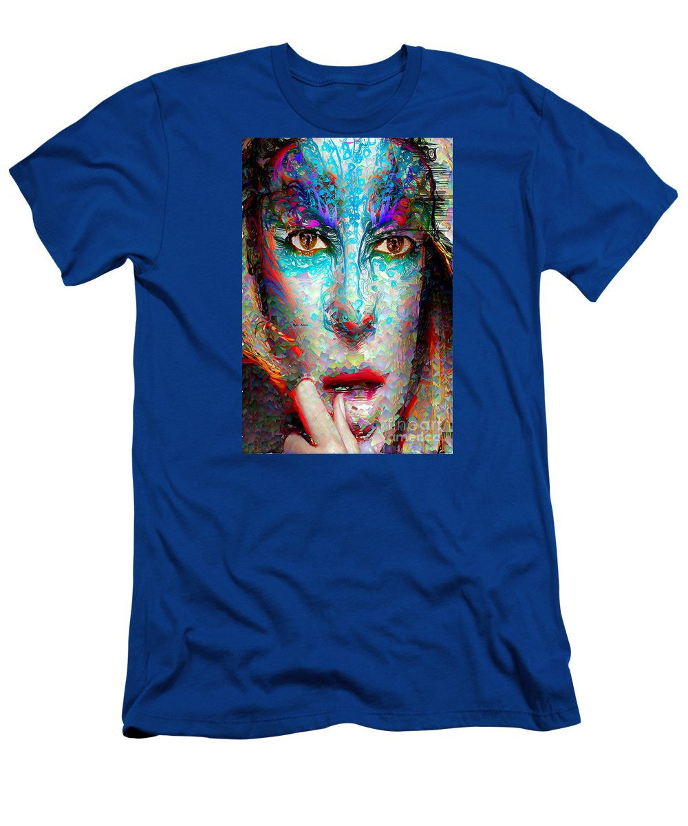 Men's T-Shirt (Slim Fit) - Masquerade In Blue
