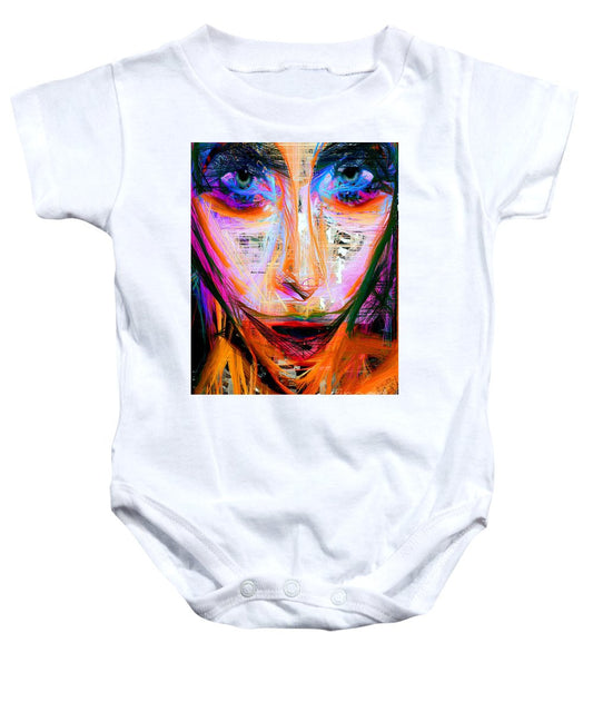 Baby Onesie - Masquerade In Pink