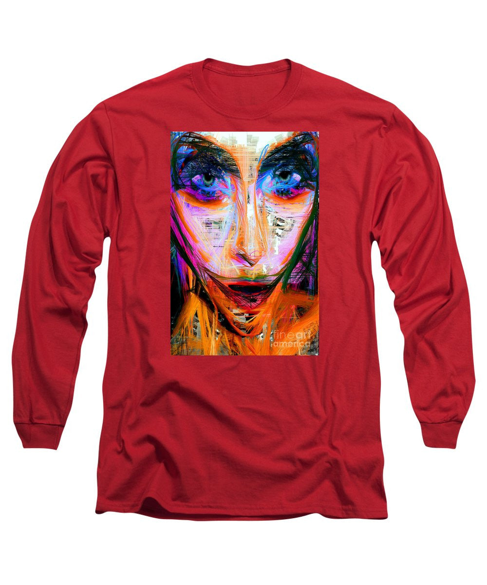 Long Sleeve T-Shirt - Masquerade In Pink