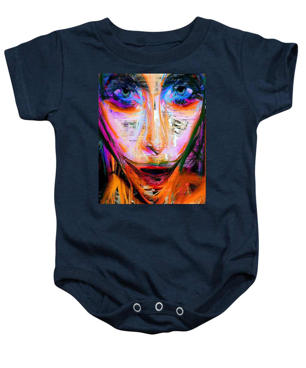 Baby Onesie - Masquerade In Pink