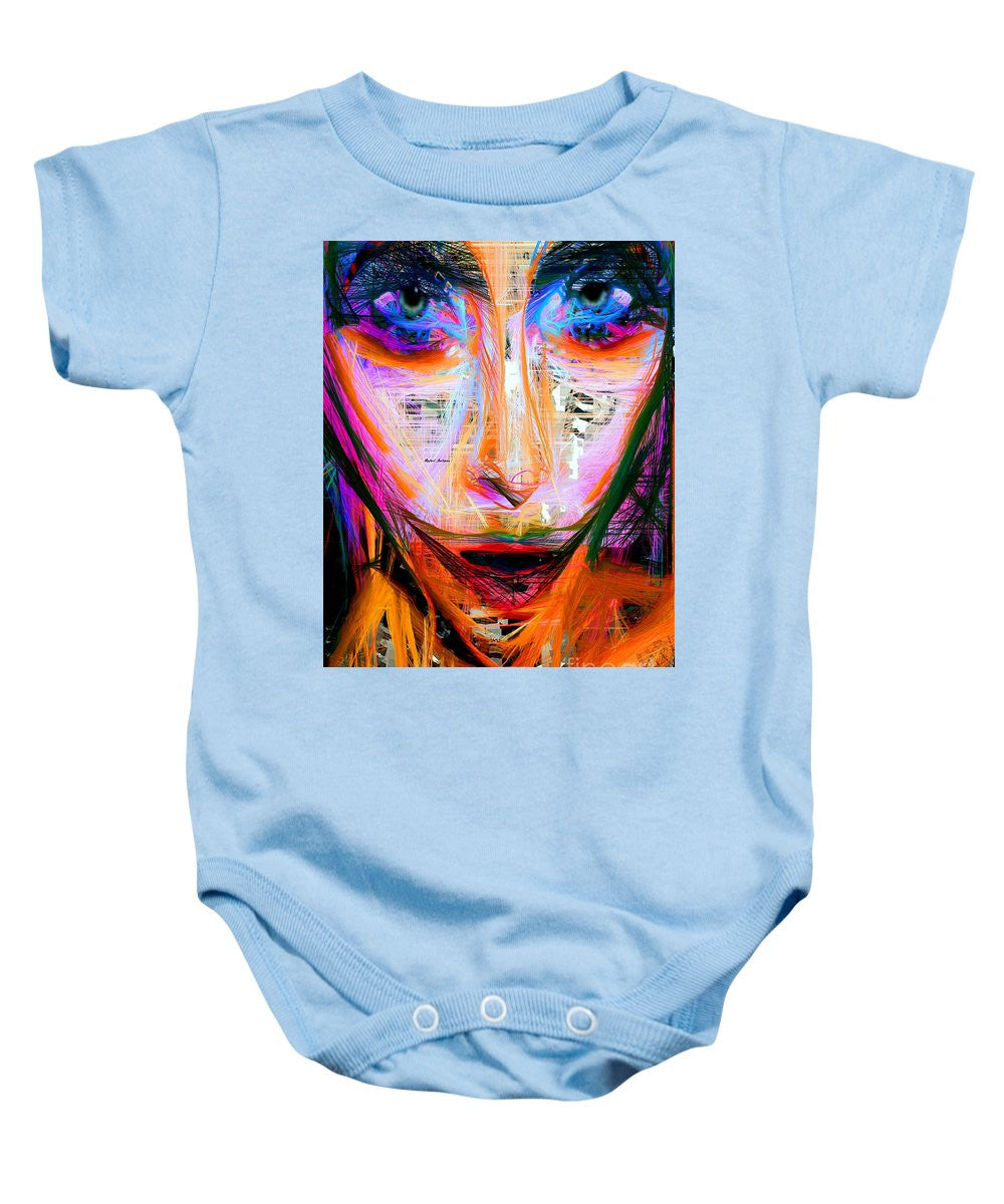 Baby Onesie - Masquerade In Pink