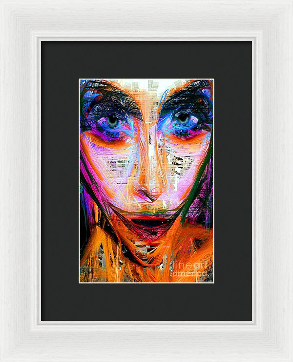 Framed Print - Masquerade In Pink