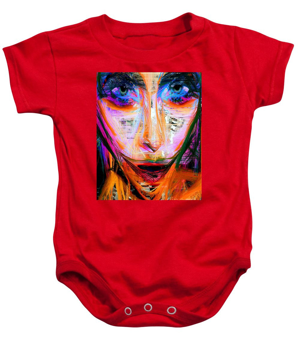 Baby Onesie - Masquerade In Pink