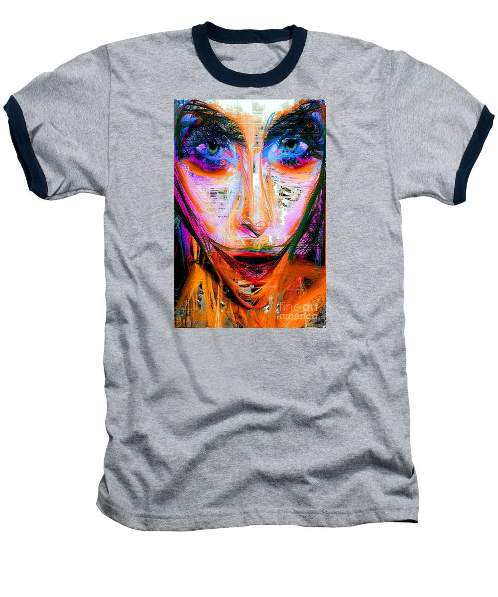 Baseball T-Shirt - Masquerade In Pink