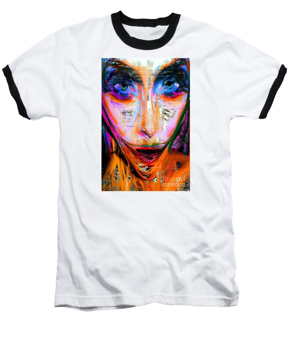 Baseball T-Shirt - Masquerade In Pink