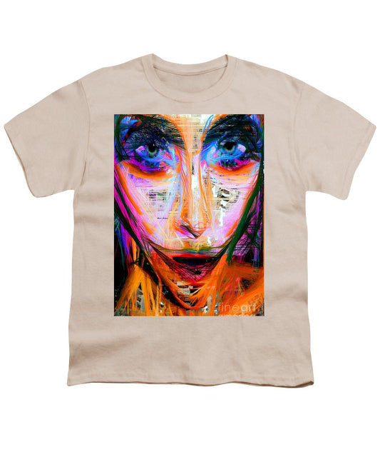 Youth T-Shirt - Masquerade In Pink