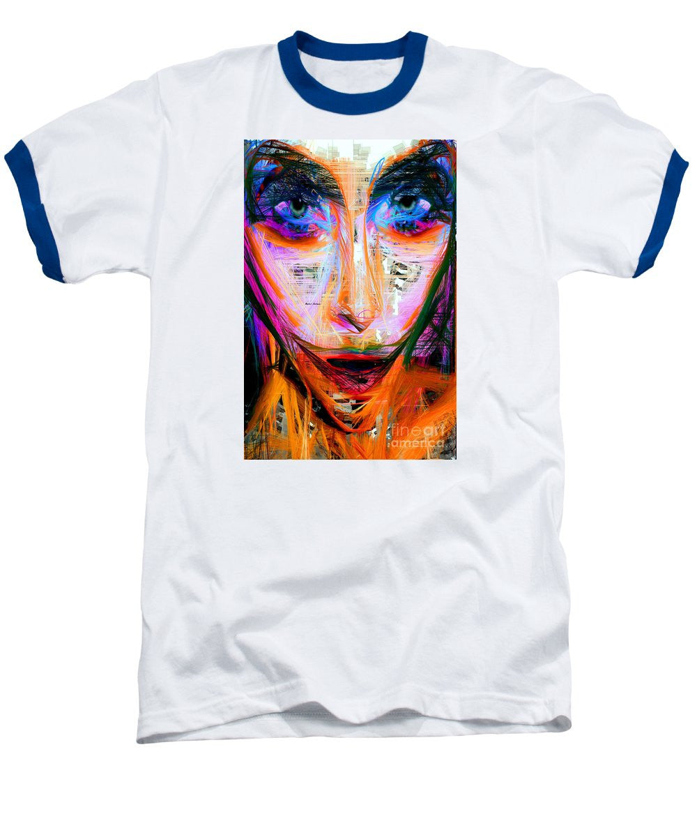 Baseball T-Shirt - Masquerade In Pink