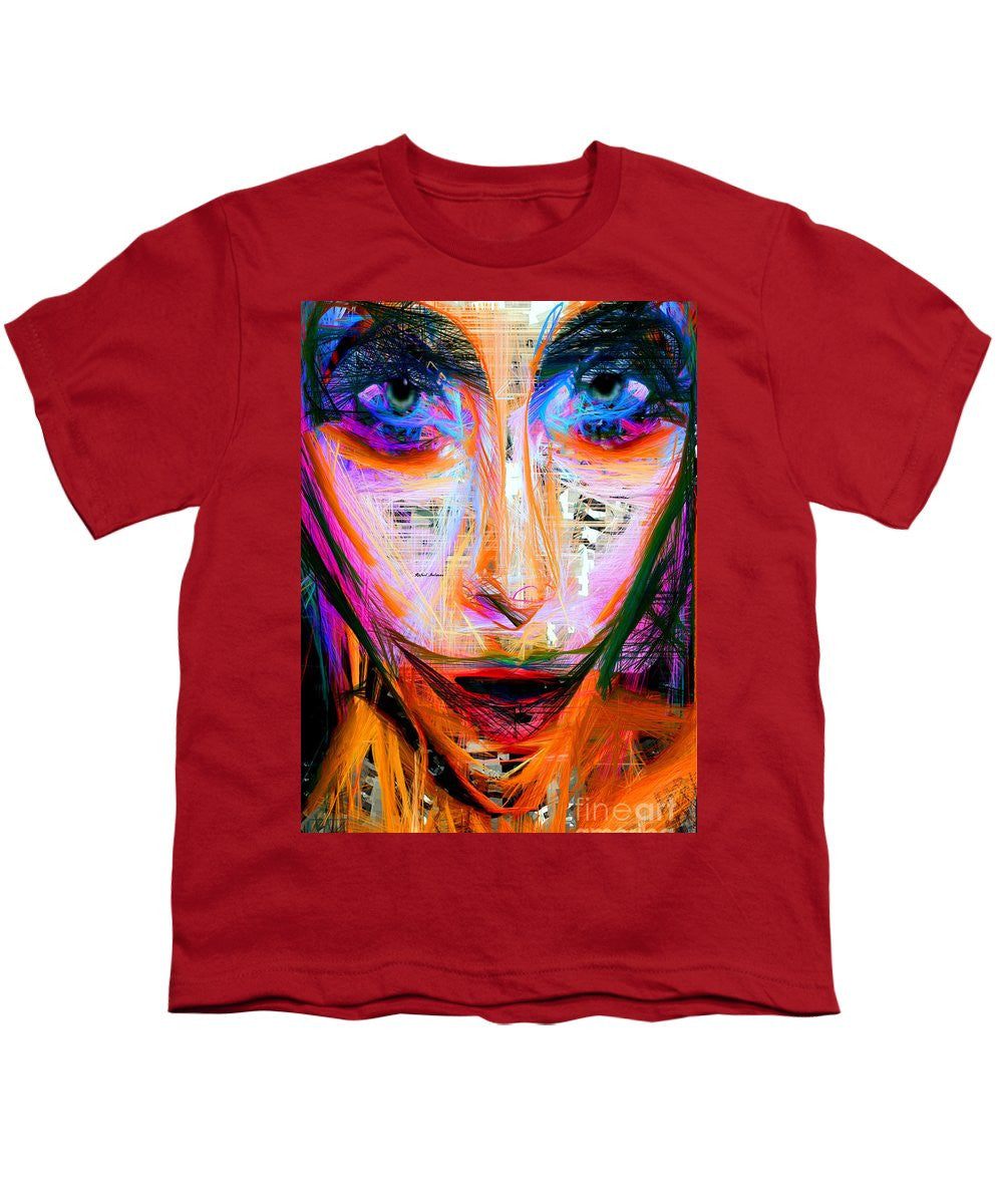 Youth T-Shirt - Masquerade In Pink