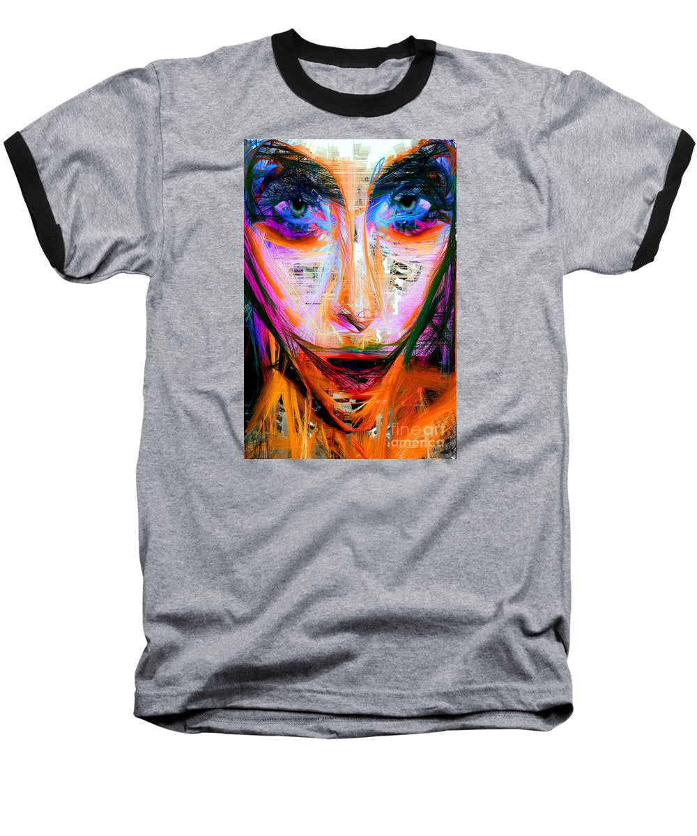 Baseball T-Shirt - Masquerade In Pink