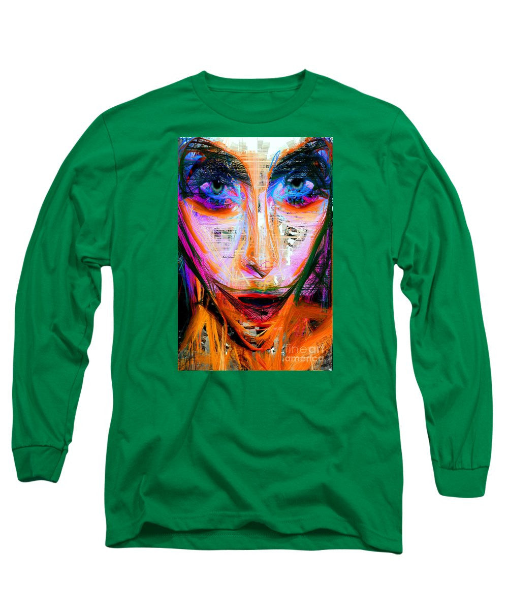 Long Sleeve T-Shirt - Masquerade In Pink