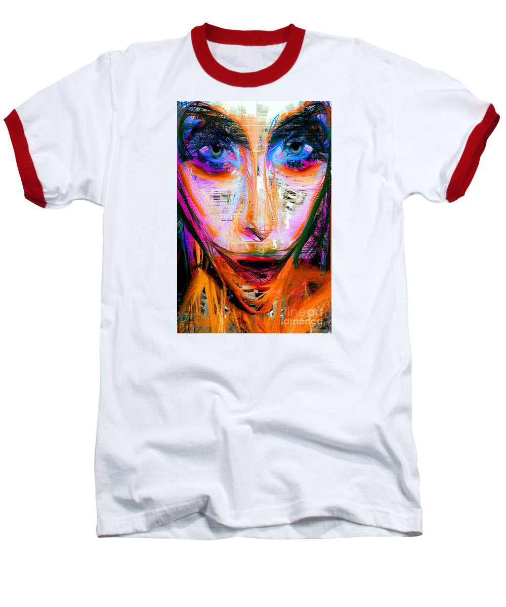 Baseball T-Shirt - Masquerade In Pink