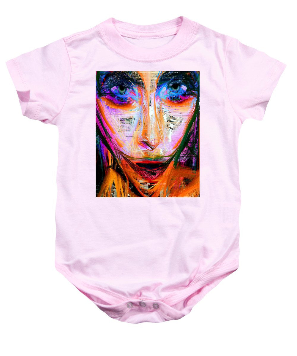 Baby Onesie - Masquerade In Pink