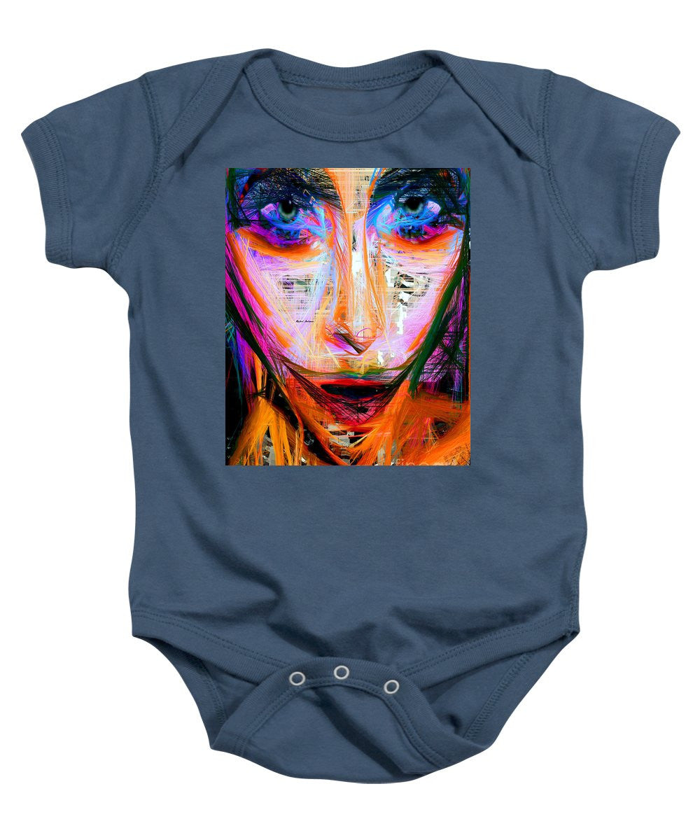 Baby Onesie - Masquerade In Pink