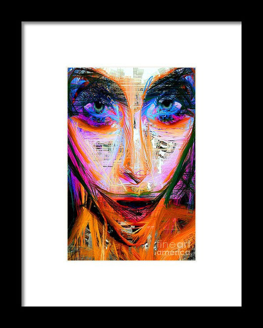 Framed Print - Masquerade In Pink