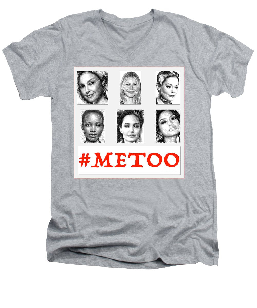 #metoo - Men's V-Neck T-Shirt