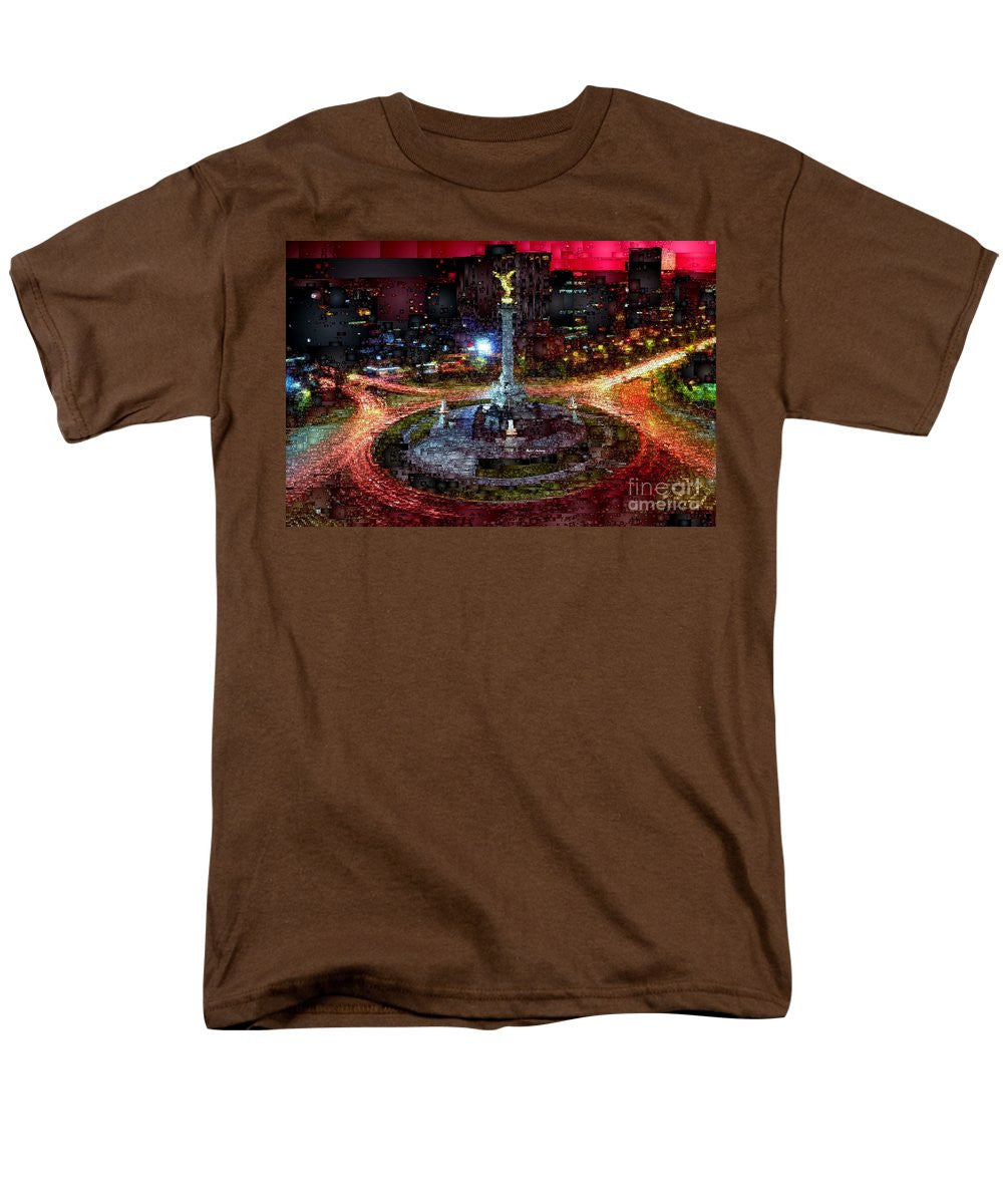 Men's T-Shirt  (Regular Fit) - Mexico City D.f At Night