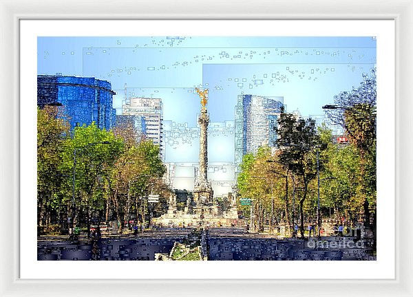 Framed Print - Mexico City D.f