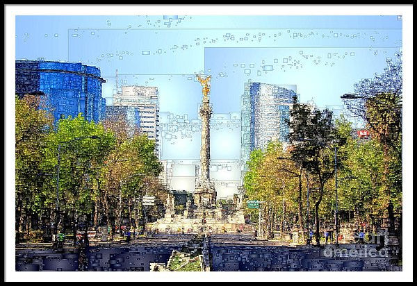 Framed Print - Mexico City D.f