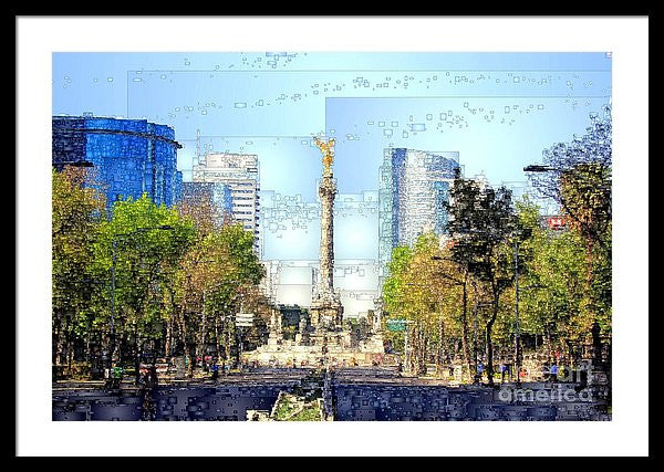 Framed Print - Mexico City D.f