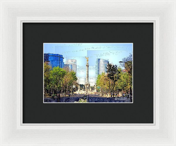 Framed Print - Mexico City D.f