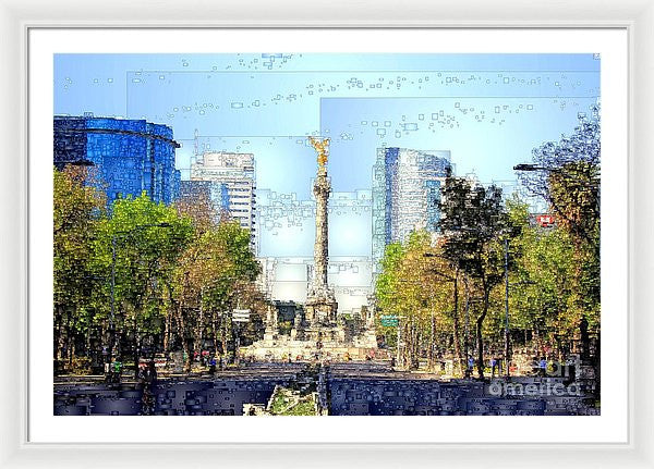 Framed Print - Mexico City D.f