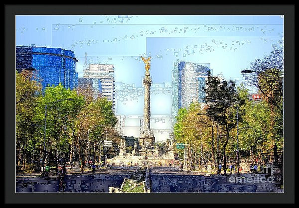 Framed Print - Mexico City D.f