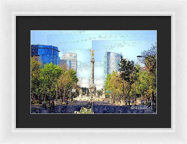 Framed Print - Mexico City D.f