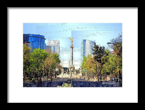 Framed Print - Mexico City D.f