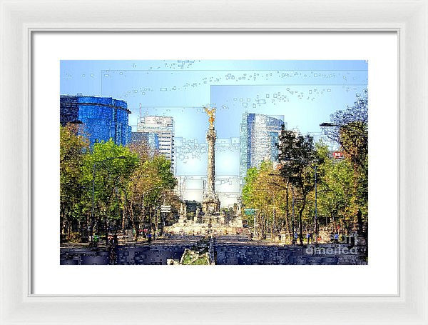 Framed Print - Mexico City D.f