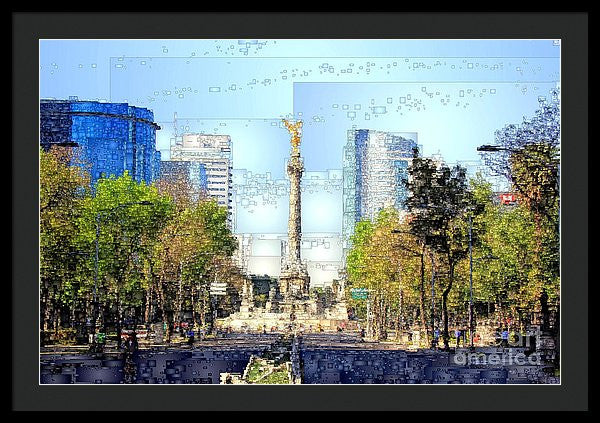 Framed Print - Mexico City D.f