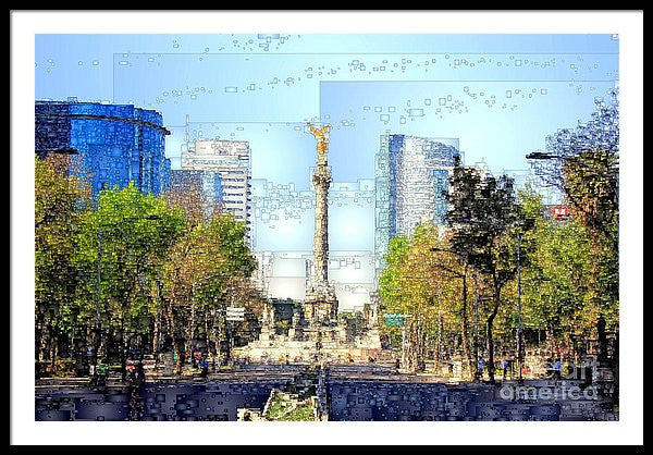 Framed Print - Mexico City D.f