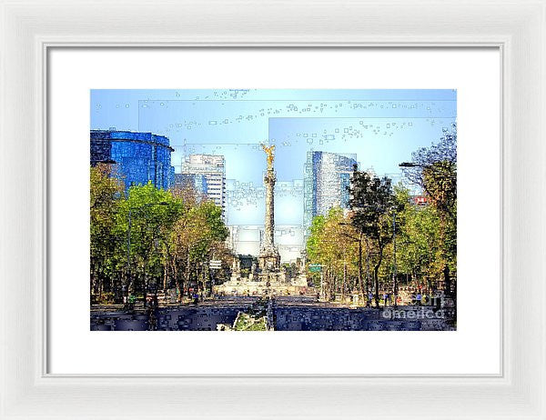 Framed Print - Mexico City D.f