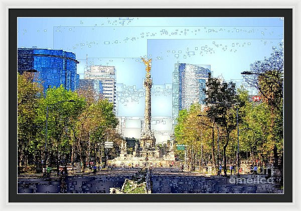 Framed Print - Mexico City D.f